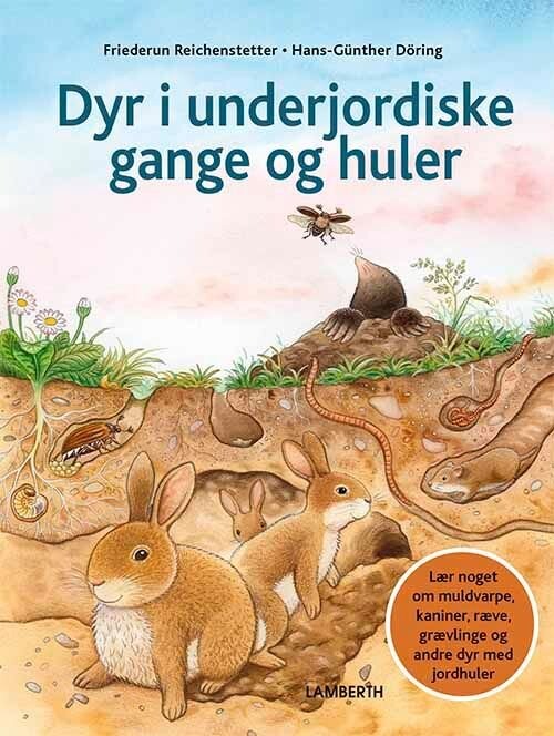 Billede af Dyr I Underjordiske Gange Og Huler - Friederun Reichenstetter - Bog hos Gucca.dk
