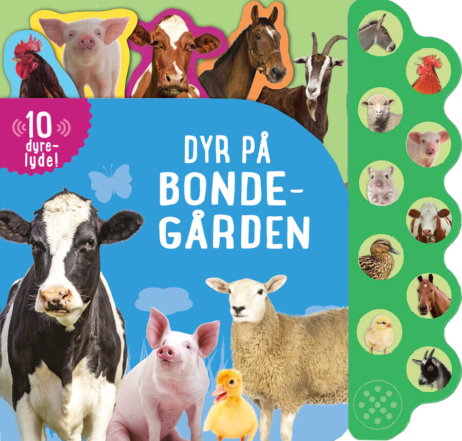 Dyr På Bondegården - Bog