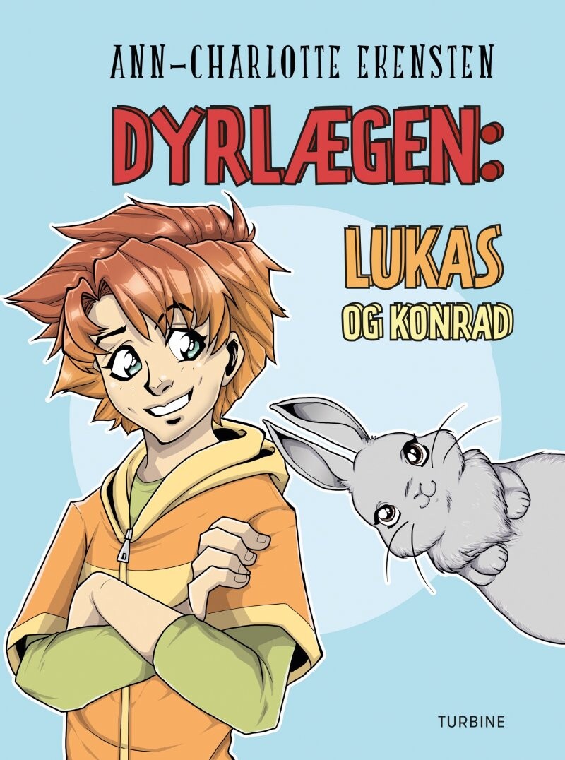 Billede af Dyrlægen: Lukas Og Konrad - Ann-charlotte Ekensten - Bog