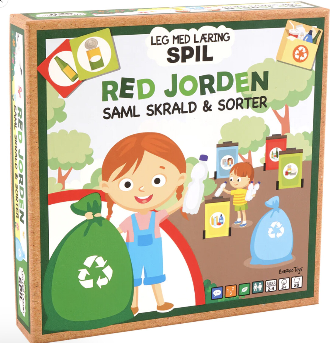 8: Red Jorden Spil - Saml Skrald Og Sorter - Barbo Toys