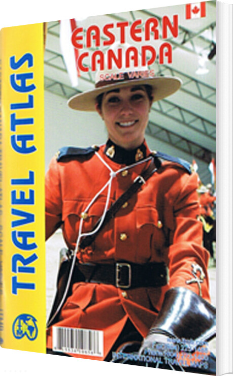Eastern Canada Travel Atlas - English book