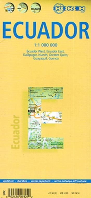 Ecuador - Borch Maps - English book