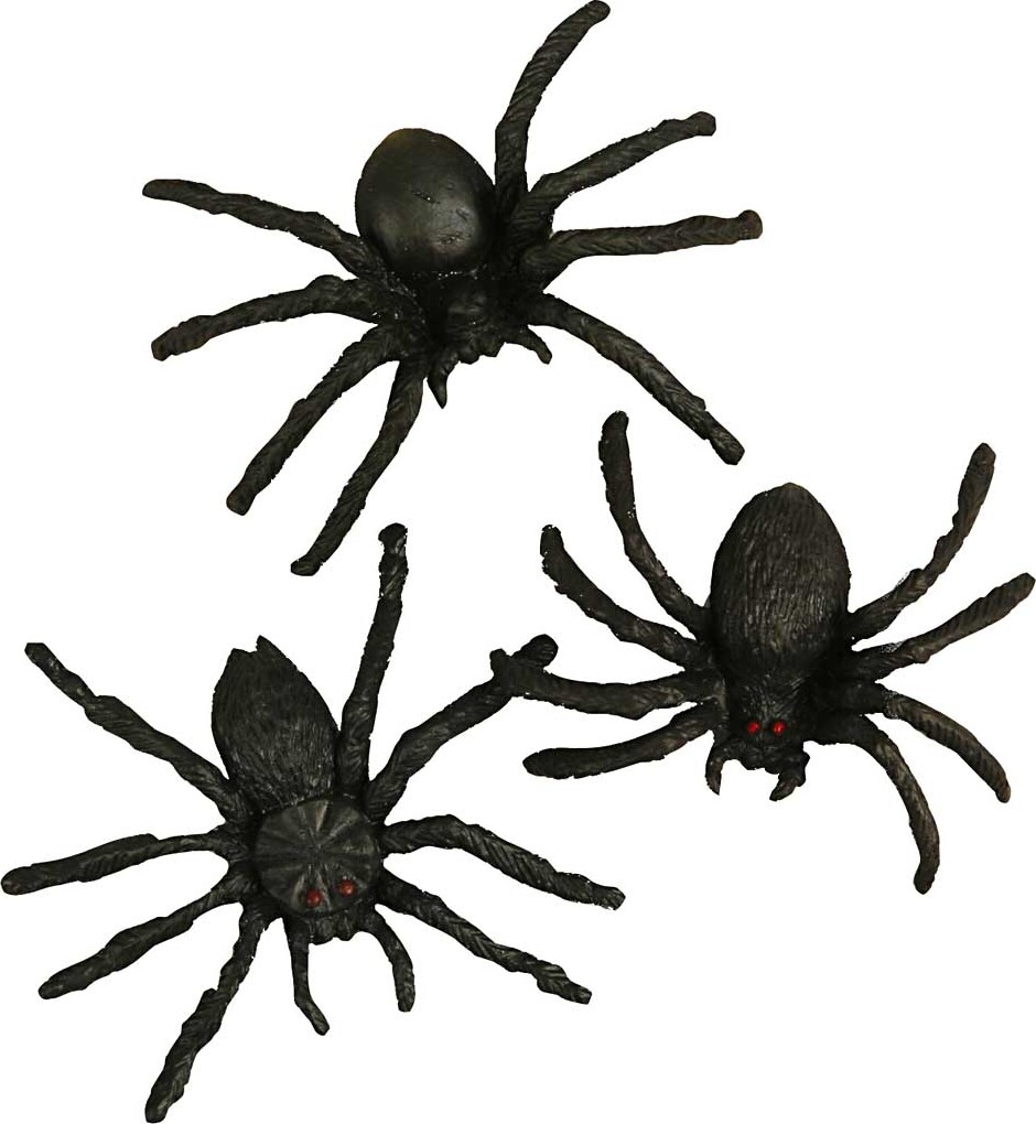 Edderkopper - Str. 4 Cm - 10 Stk. billede