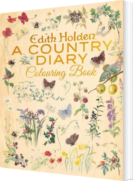Edith Holden: A Country Diary Colouring Book - Edith Holden - English Book
