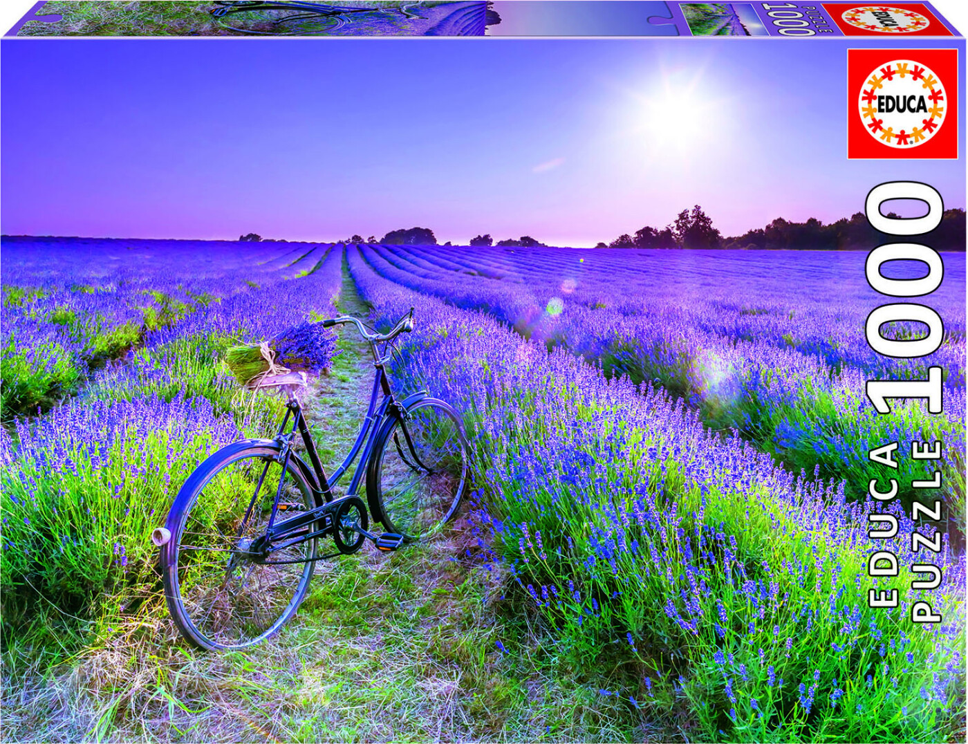 Educa - 1000 Bike På Lavendelmark