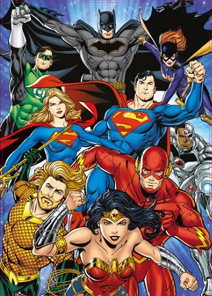 Educa - Justice League Dc Comics Puslespil - 1000 Brikker