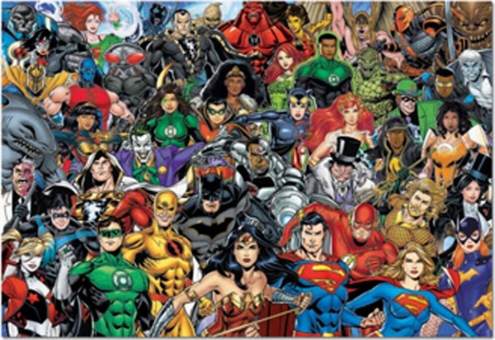 Educa - Justice League - Puslespil - 1000 Brikker