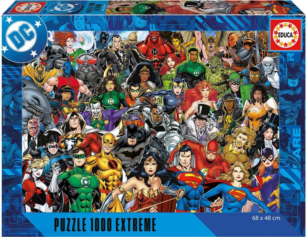Educa - Justice League - Puslespil - 1000 Brikker