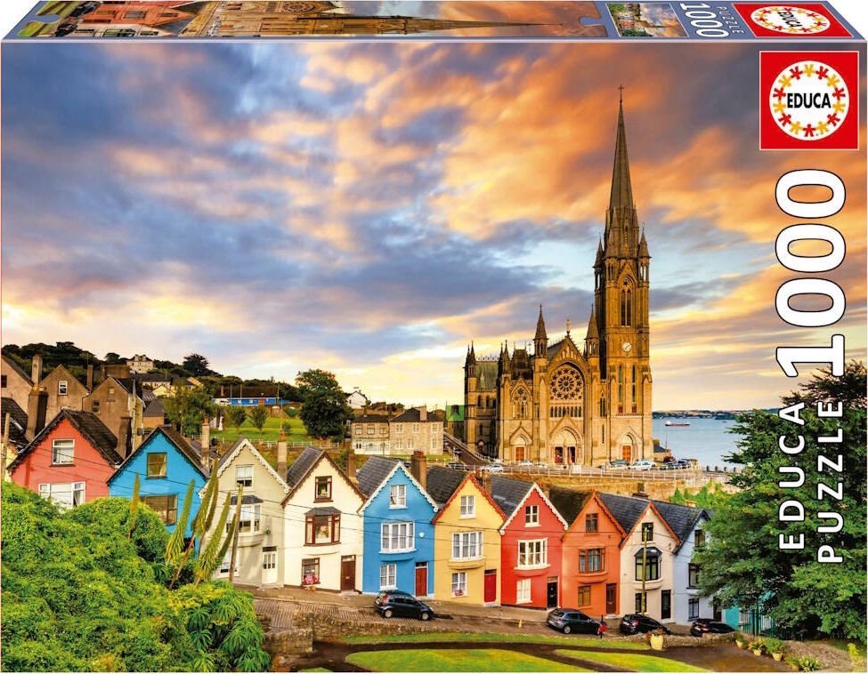 Educa - Cobh Cathedral Ireland Puzzle - 1000 Brikker - Puslespil