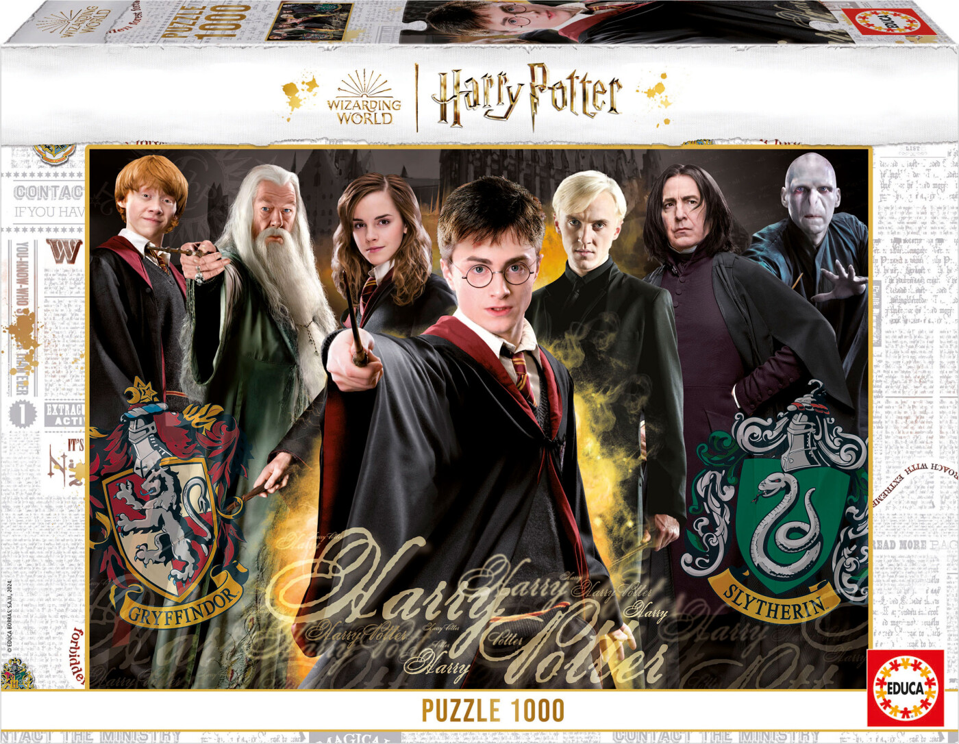 Educa - Harry Potter Puzzle - 1000 - Wizarding World Puslespil