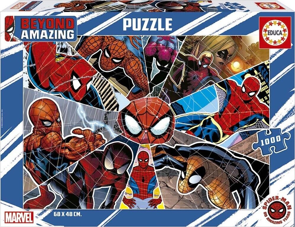 Billede af Spiderman Puslespil - Beyond Amazing - 1000 Brikker - Educa