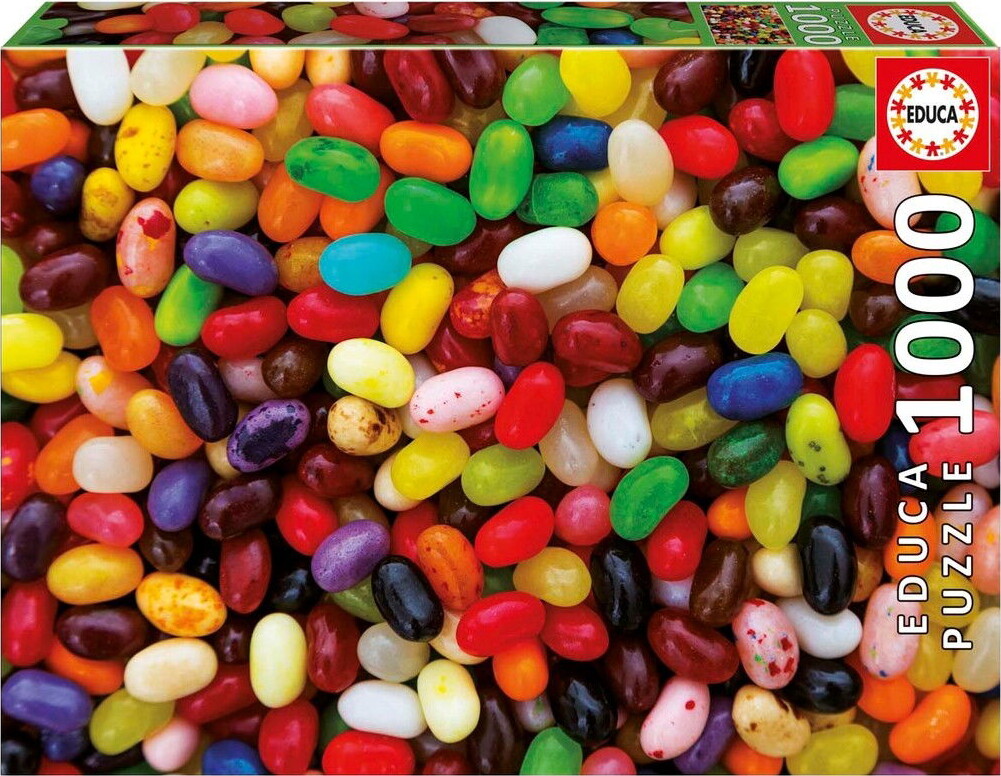 Educa - Jelly Beans Puzzle - 1000 Brikker - Slik Puslespil