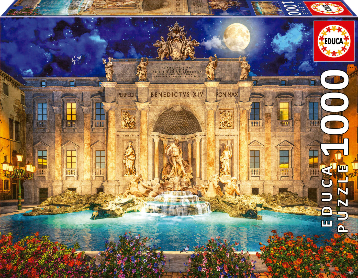 Educa - 1000 Trevi - Fontænen