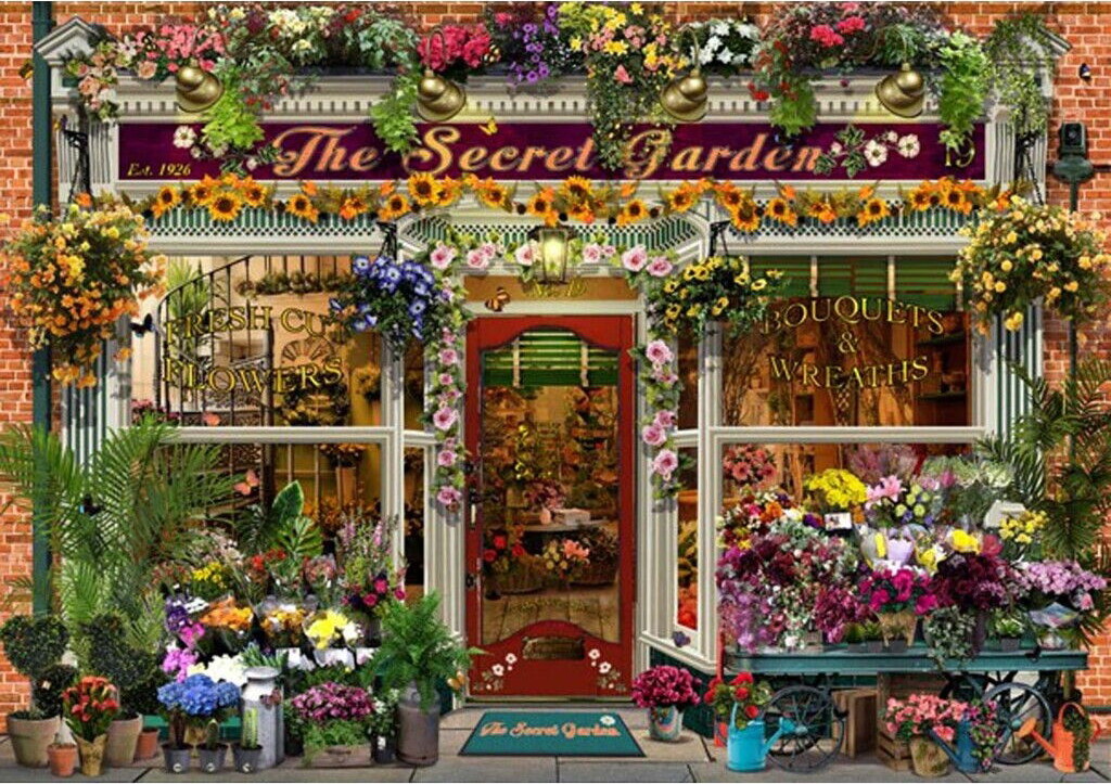 Educa - The Secret Garden Puzzle - 1500 Brikker - Puslespil