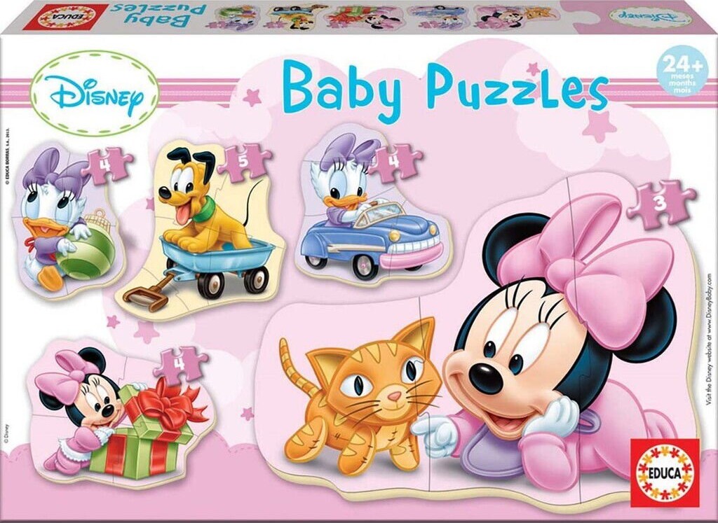 Educa, 3-4-4-4-5 Brikker, Minnie