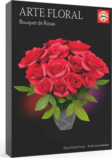 Educa - Floral Art Buket Roser (1000 Brk.)