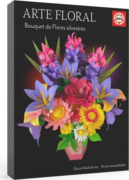 Educa - Floral Art Wildflower Bouquet - Kidult Series - Diy Blomster