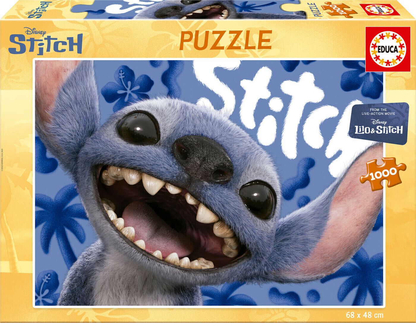 Educa - Lilo & Stitch Puslespil - 1000 Brikker - Live Action