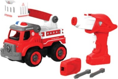 Edushape - Brandbil - Byg Selv Med Fjernstyring