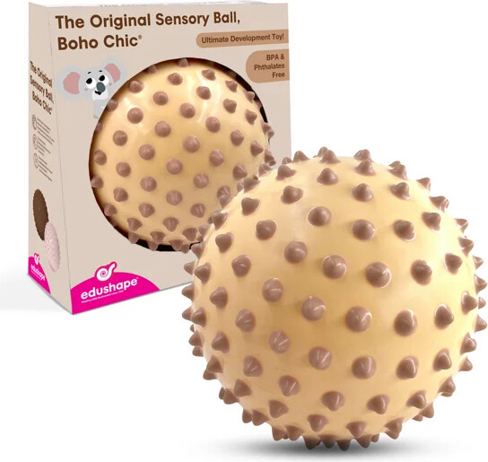 Edushape - Sansebold - Original Sensory Ball Boho Chic - Lyserød - Uden Luft