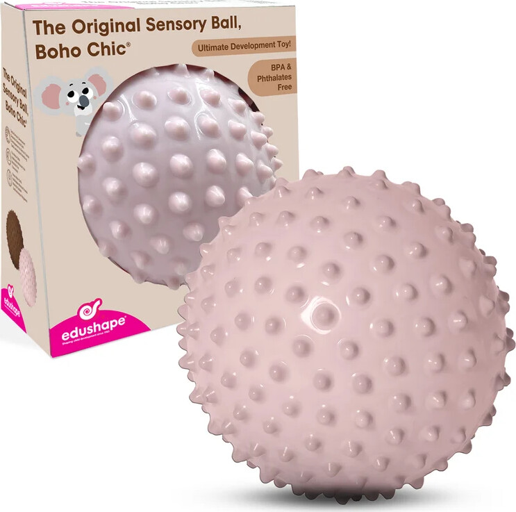 Edushape - Sansebold - Original Sensory Ball Boho Chic - Pink - Uden Luft