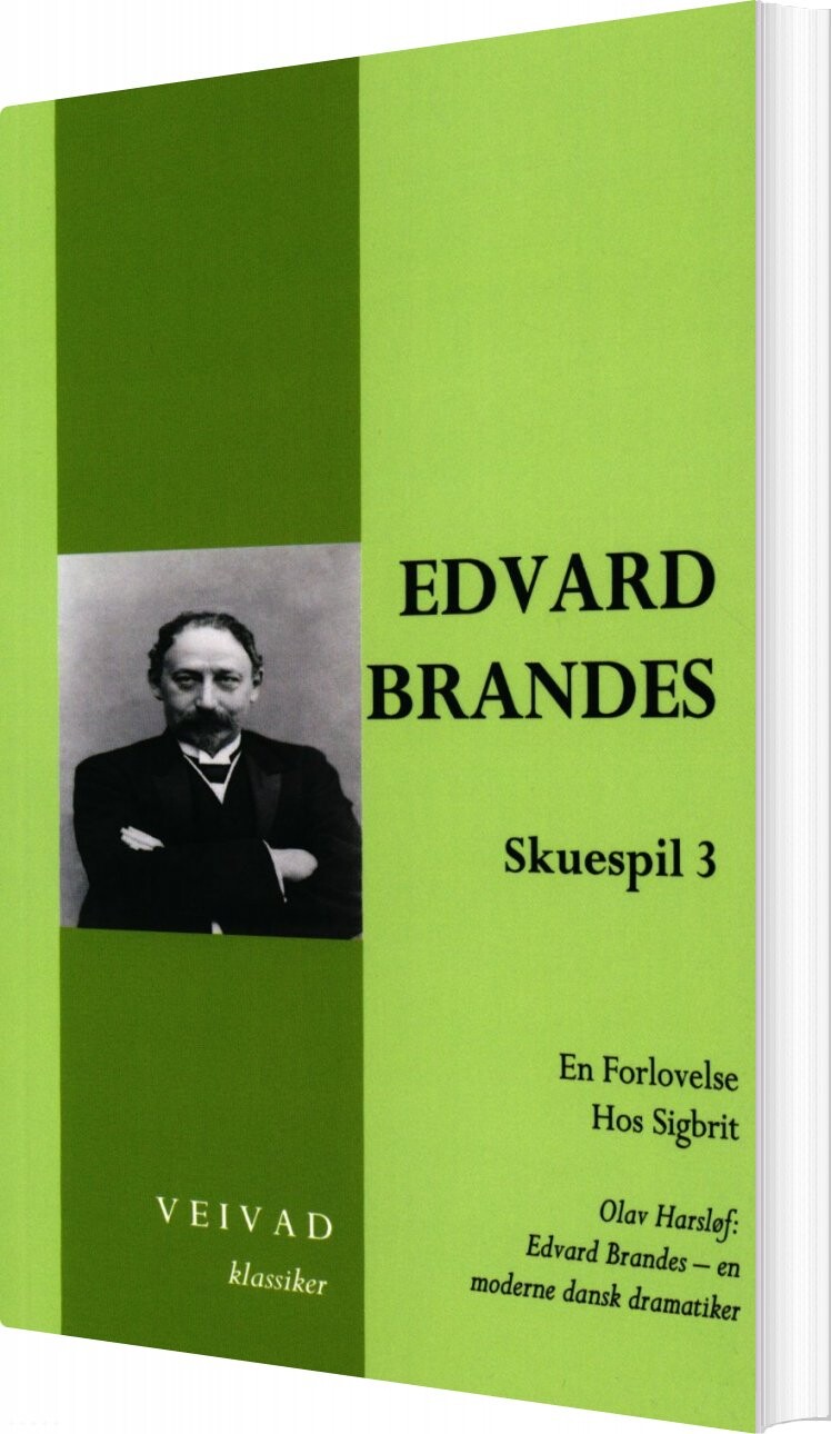 Billede af Edvard Brandes: Skuespil 3 - Udgivet Af Erik Bøegh - Bog