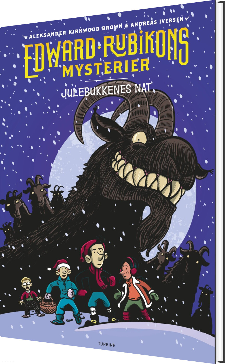 Billede af Edward Rubikons Mysterier: Julebukkenes Nat - Aleksander Kirkwood Brown - Bog