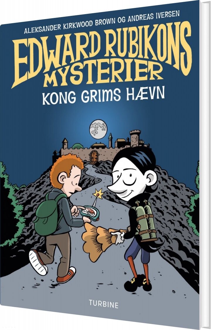 Billede af Edward Rubikons Mysterier - Kong Grims Hævn - Aleksander Kirkwood Brown - Bog