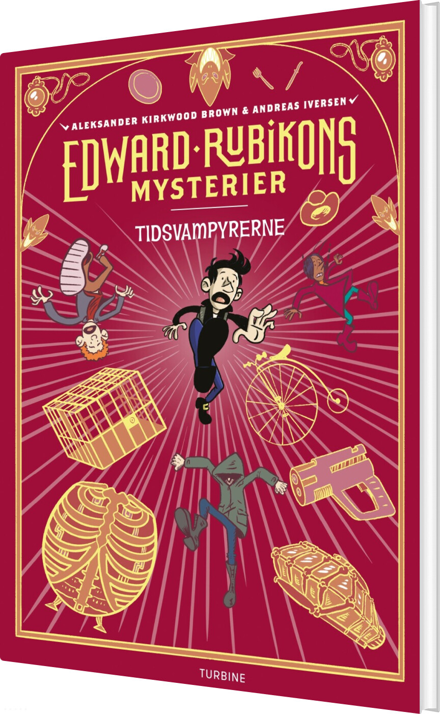 Billede af Edward Rubikons Mysterier: Tidsvampyrerne - Aleksander Kirkwood Brown - Bog