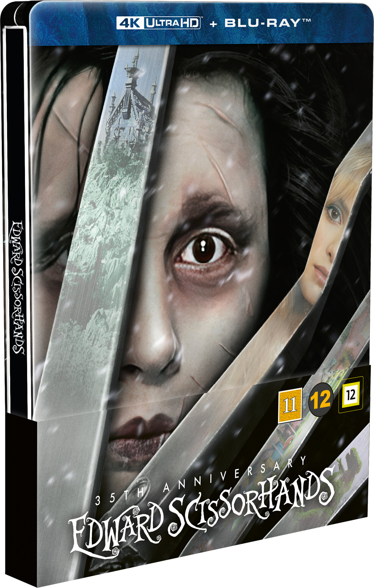 Edward Scissorhands - Steelbook - 4K Blu-Ray