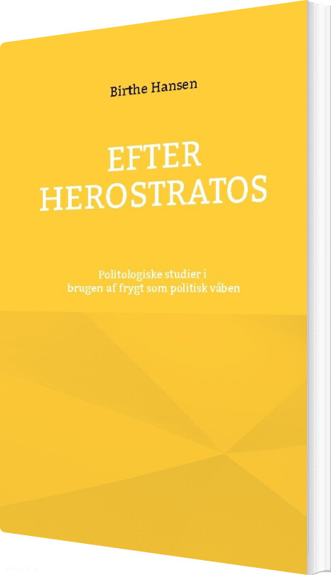 Billede af Efter Herostratos - Birthe Hansen - Bog