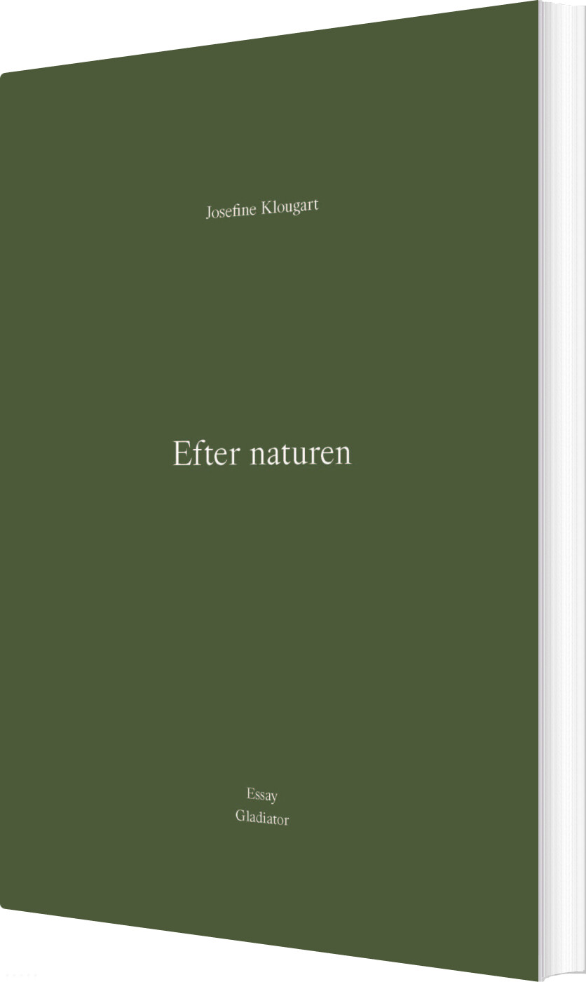 Billede af Efter Naturen - Josefine Klougart - Bog