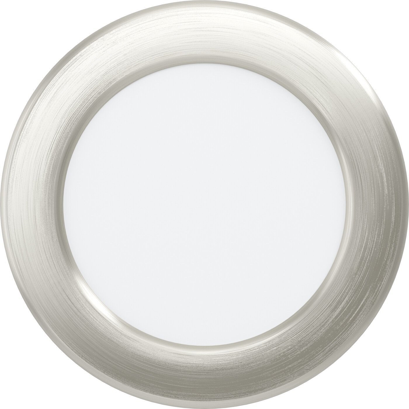 Eglo FUEVA 5 RECESSED - Børstet stål - 117 mm i diameter, 26 mm i højden