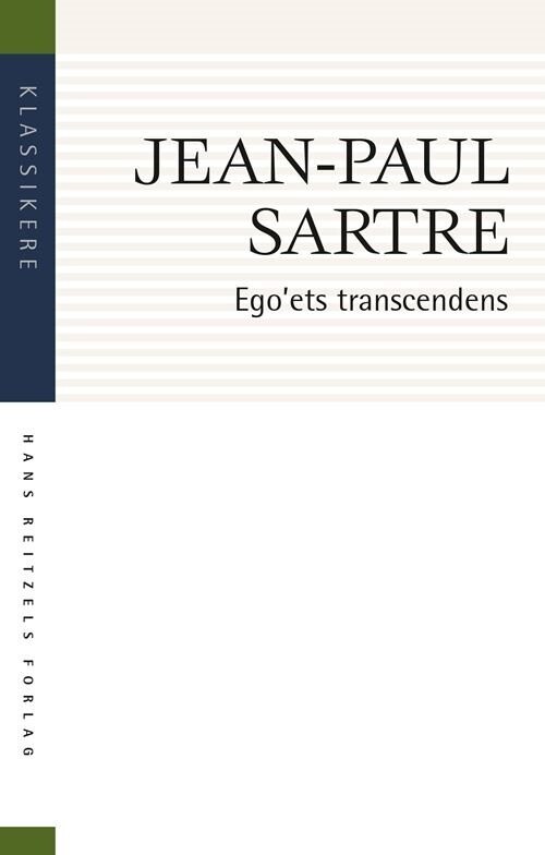 Billede af Ego'ets Transcendens - Jean-paul Sartre - Bog