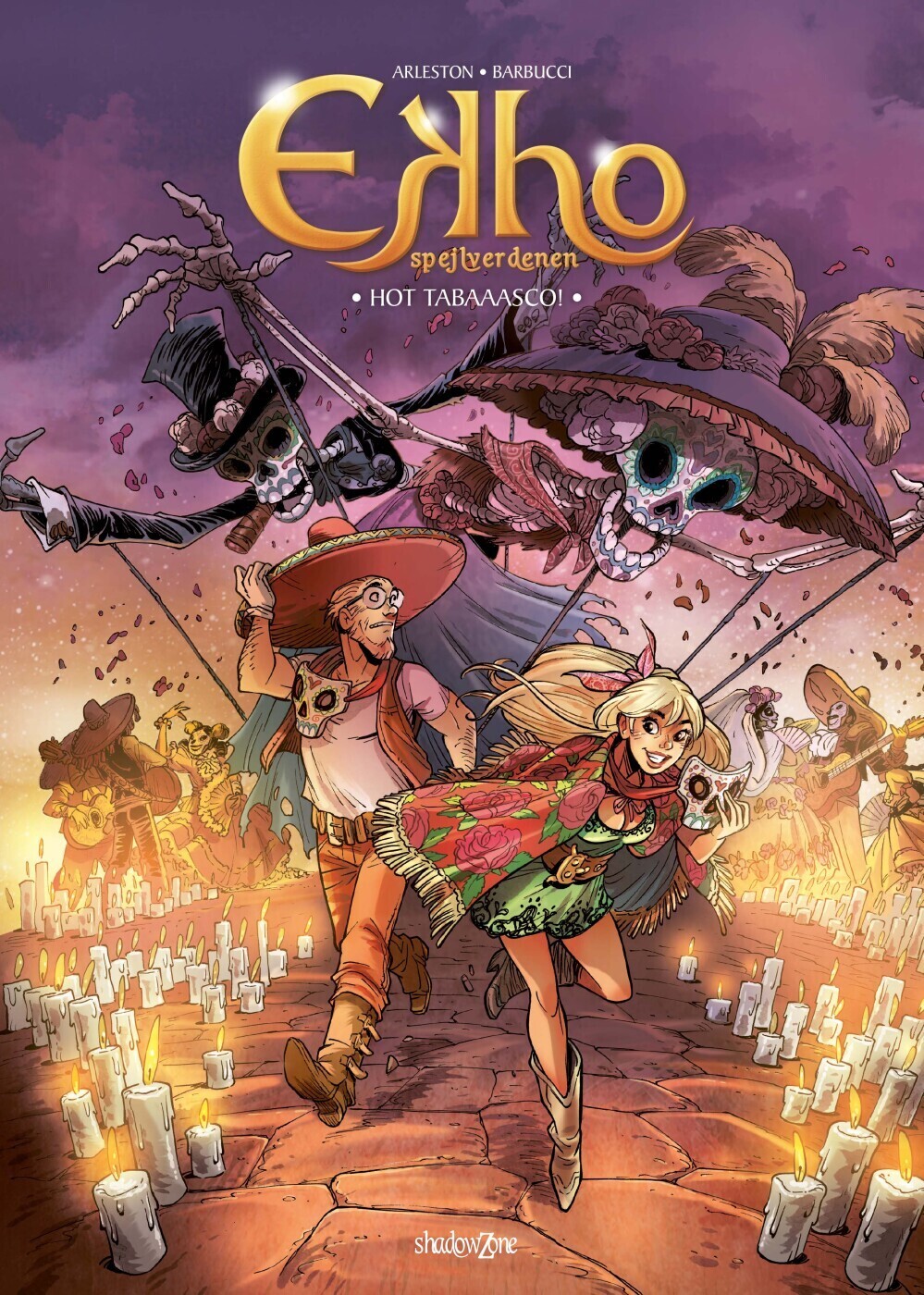 Ekho Spejlverdenen 11 - Hot Tabaaasco! - Christophe Arleston - Bog