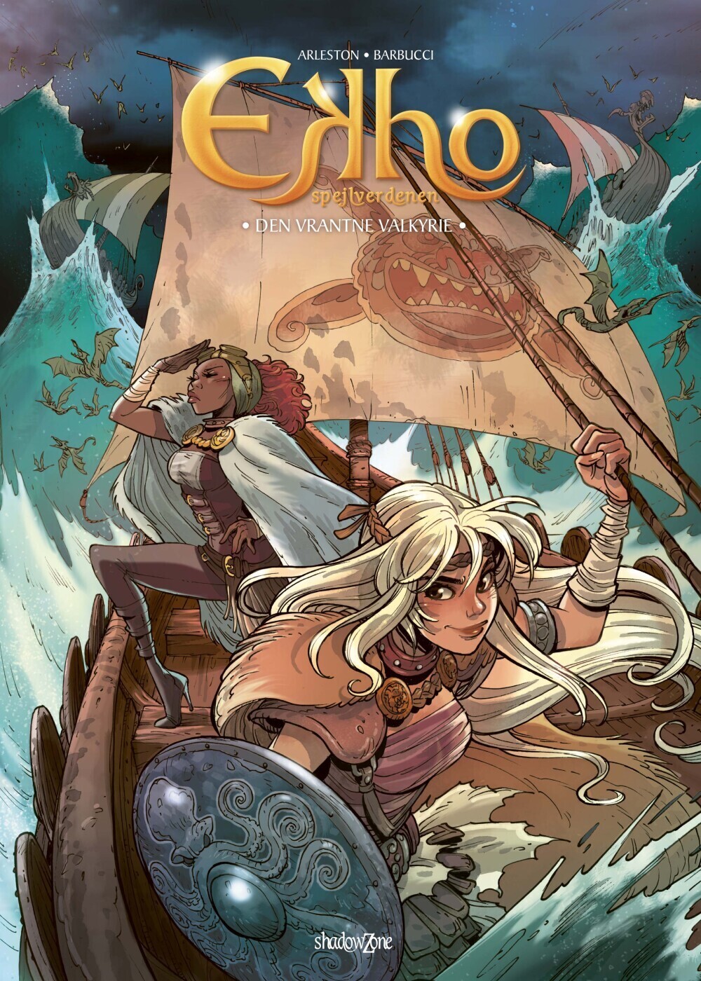 Ekho Spejlverdenen 12 - Den Vrantne Valkyrie - Christophe Arleston - Bog