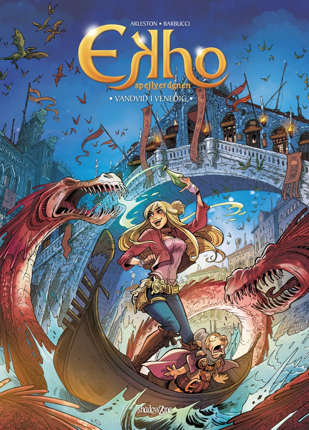 Ekho Spejlverdenen 13 - Vandvid I Venedig - Christophe Arleston - Bog