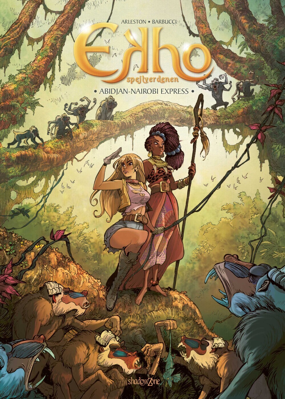 Ekho Spejlverdenen 9 - Arbidjan-nairobi Express - Christophe Arleston - Bog