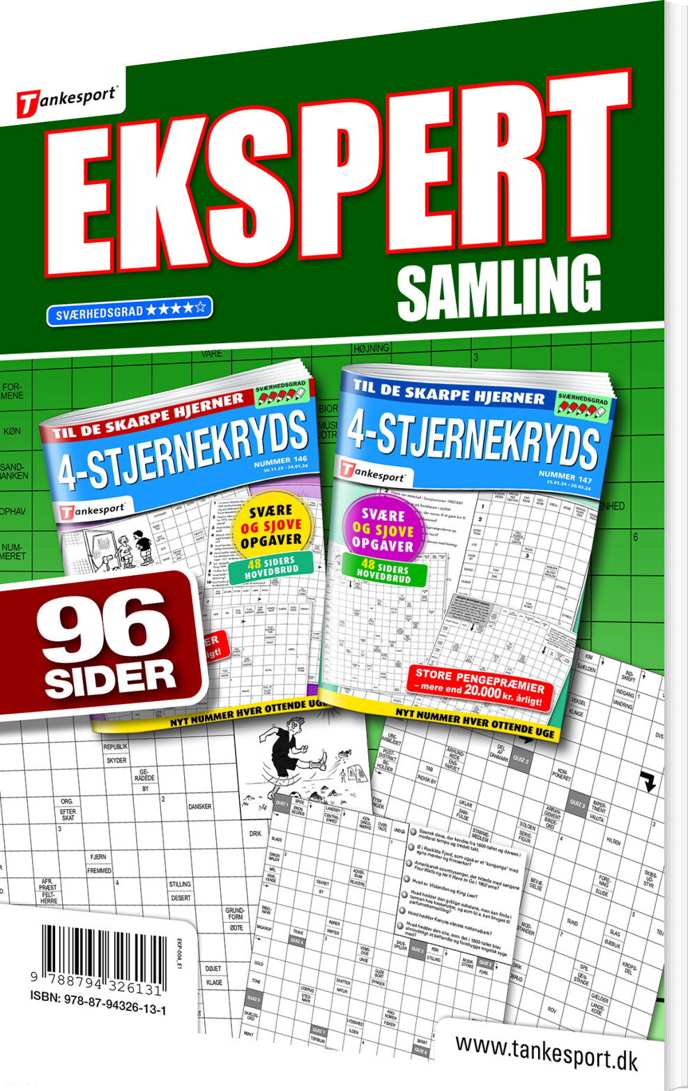 Ekspertsamling Krydsord - Tankesport - Bog