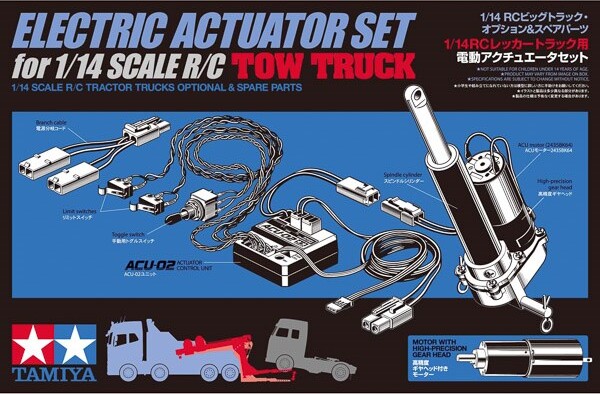 Tamiya - Electric Actuator Set Til Volvo Fh16 Tow Truck - 1:14 - 56553