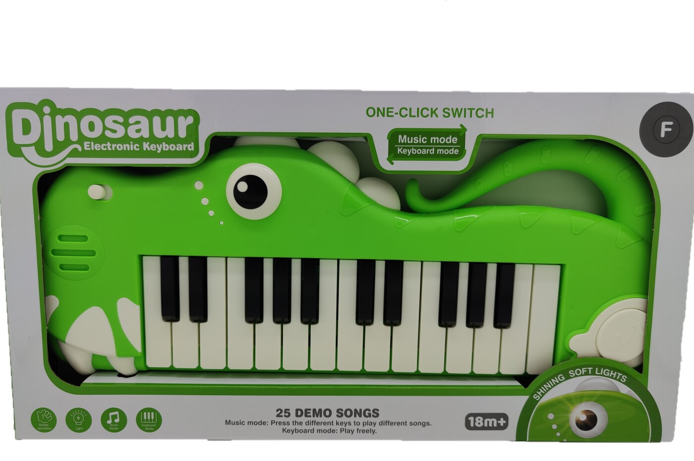 Keyboard Børn - Dinosaur - Elektronisk