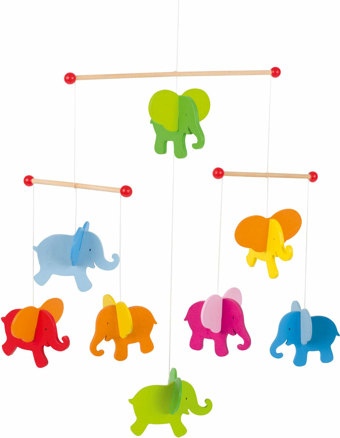 Elefant Uro I Træ + Dekorativ Og Berolig - Goki