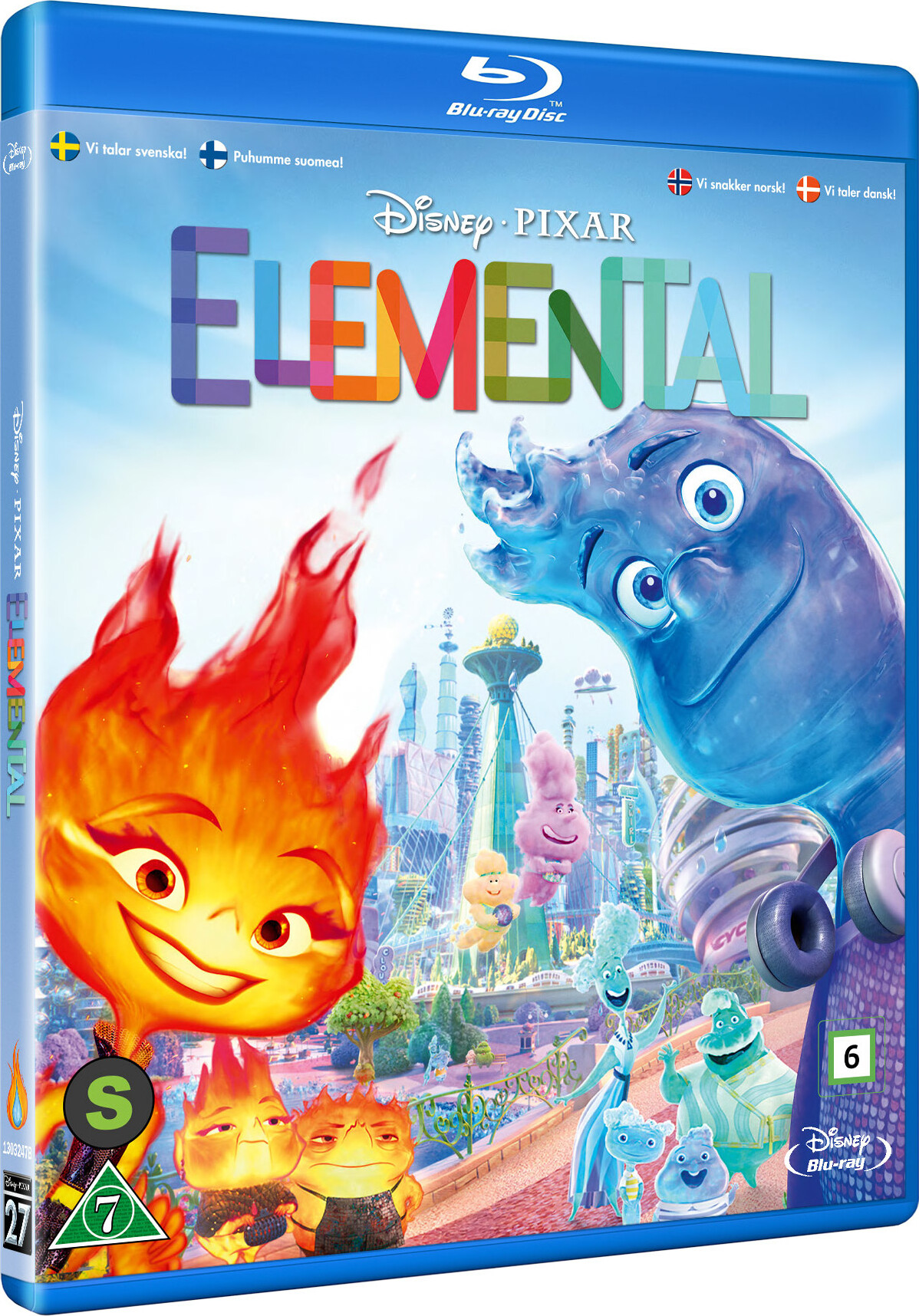 Elementært / Elemental - Disney Pixar - Blu-Ray