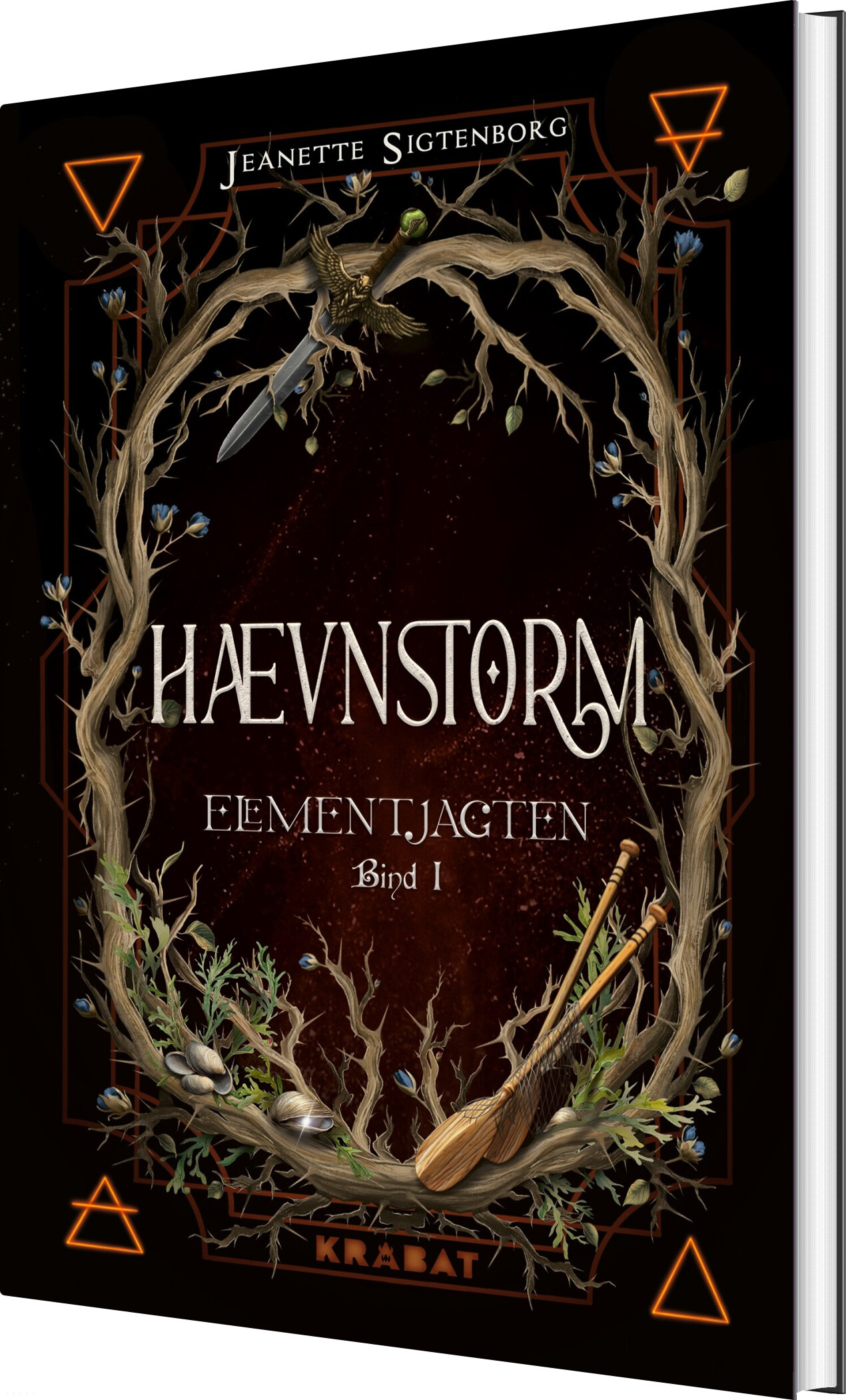 Elementjagten 1 - Hævnstorm - Jeanette Sigtenborg - Bog - Krabat