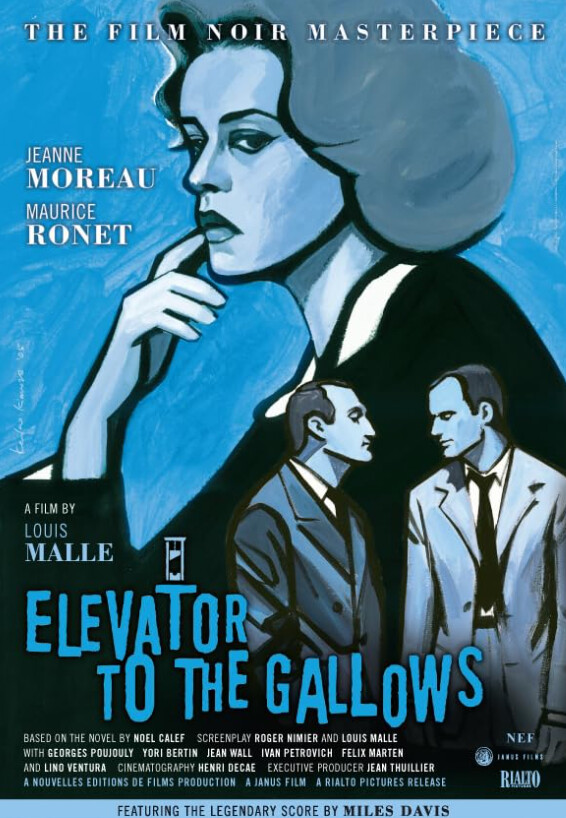 Elevator To The Gallows / Elevator Til Skafottet - DVD - Film