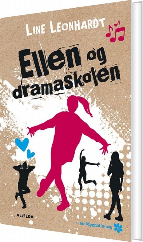 Billede af Ellen Og Dramaskolen - Line Leonhardt - Bog hos Gucca.dk