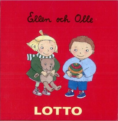 Billedlotteri Til Børn - Ellen & Olle - 36 Brikker