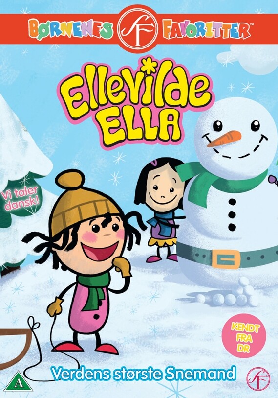 Ellevilde Ella 3 - Verdens Største Snemand - DVD - Film