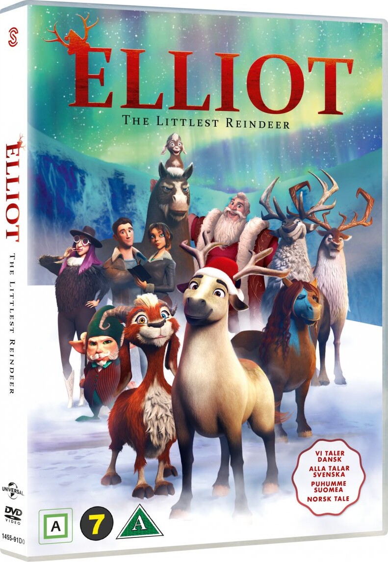 Elliot - The Littlest Reindeer - DVD - Film