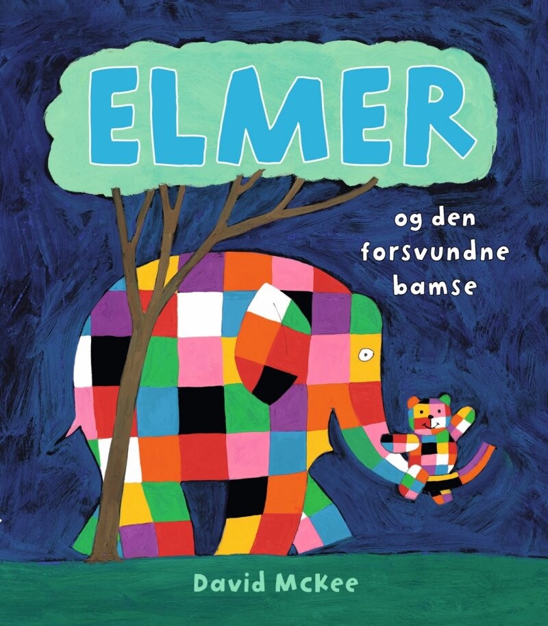 Billede af Elmer Og Den Forsvundne Bamse - David Mckee - Bog hos Gucca.dk